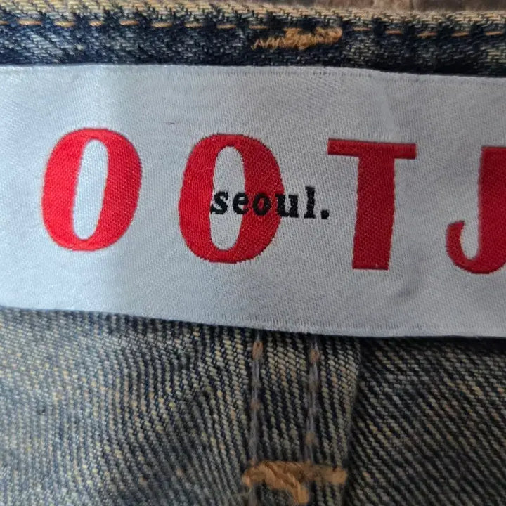 [BUNJANG] OOTJ Washed Wide Jeans / OOTJ 워싱 와이드 청바지 27~28 남.여