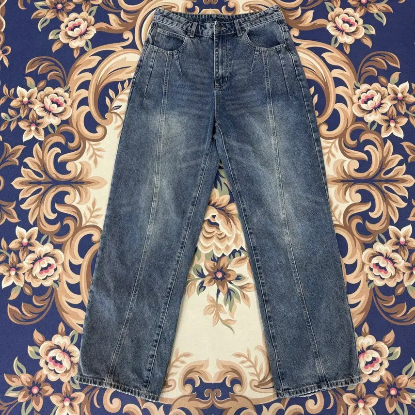 [BUNJANG] Dimitri Black Pinstuck Denim Pants / (2)디미트리 블랙 Dimitri black 핀턱 데님팬츠