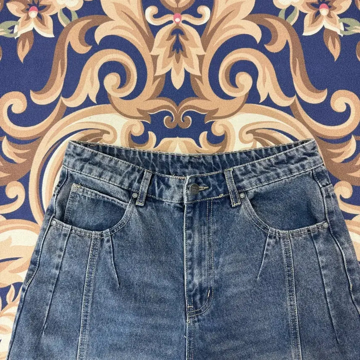 [BUNJANG] Dimitri Black Pinstuck Denim Pants / (2)디미트리 블랙 Dimitri black 핀턱 데님팬츠
