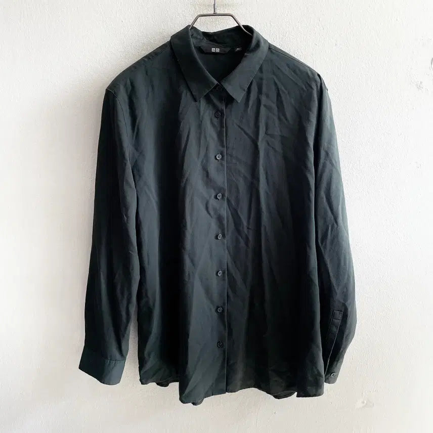 [BUNJANG] Uniqlo Rayon Blouse XL / XL) 유니클로 레이온 블라우스