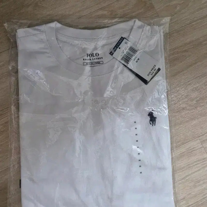 [BUNJANG] Polo Ralph Lauren White T-shirt (M) / 폴로 랄프로렌 화이트 반팔 티셔츠 M 사이즈