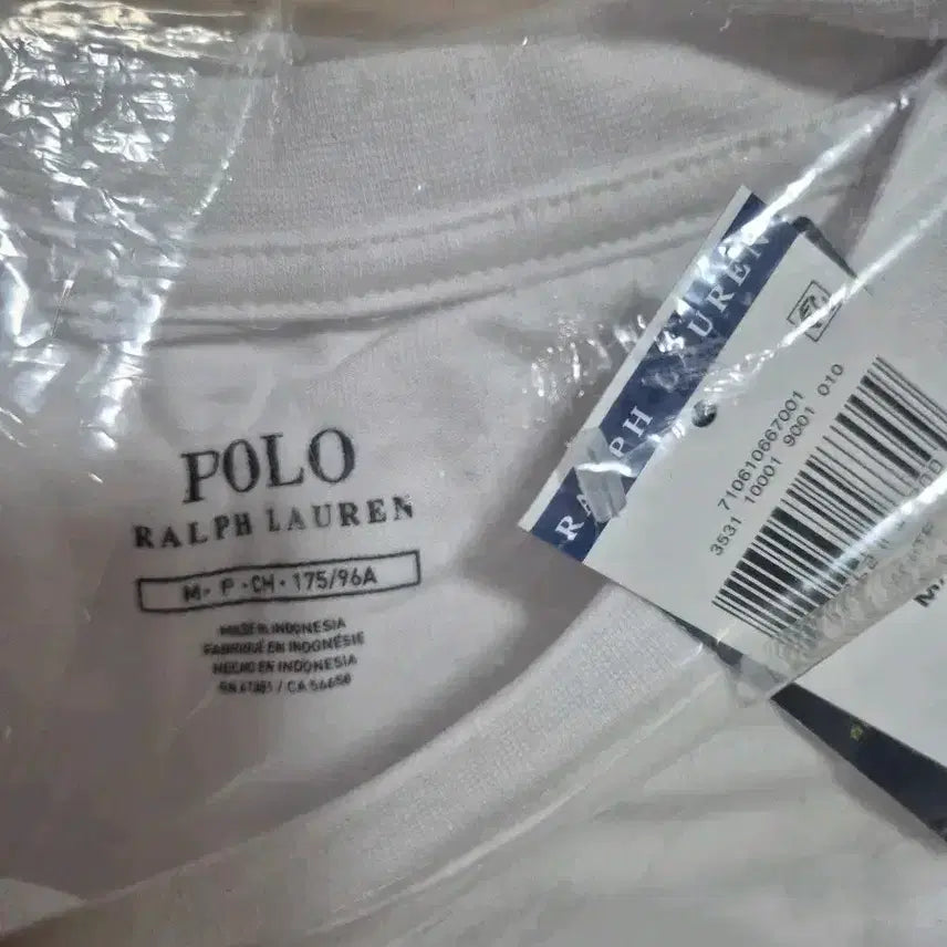 [BUNJANG] Polo Ralph Lauren White T-shirt (M) / 폴로 랄프로렌 화이트 반팔 티셔츠 M 사이즈