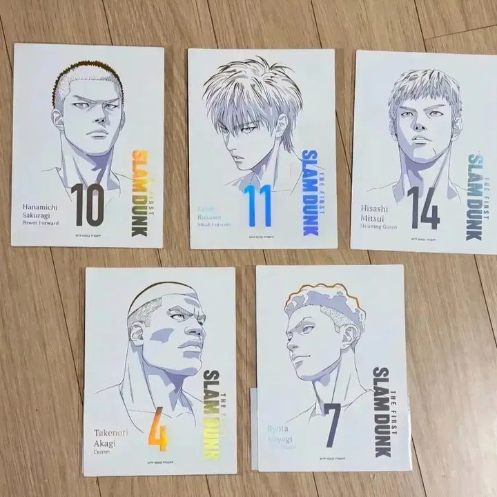 [BUNJANG] Slam Dunk Hologram Poster Set + Taesup Song POB / 슬램덩크 홀로그램 5종 세트 + 송태섭 특전