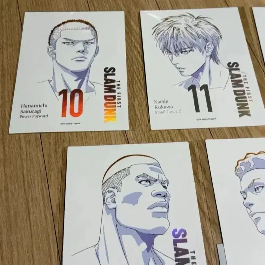 [BUNJANG] Slam Dunk Hologram Poster Set + Taesup Song POB / 슬램덩크 홀로그램 5종 세트 + 송태섭 특전