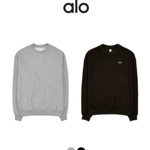 [BUNJANG] Allo Unisex Fleece Sweatshirt / [특가] 알로 맨투맨 새상품 (새상품/남녀공용/기모)