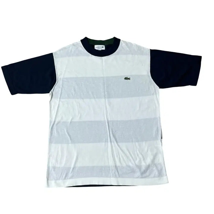[BUNJANG] Lacoste Stripe Relaxed Fit T-shirt / 라코스테 스트라이프 릴렉스핏 티셔츠 FR 3