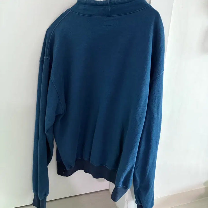 [BUNJANG] thisisneverthat Hooded Pullover Blue M / 디네댓 디스이즈네버댓 후드티 풀오버 블루 M