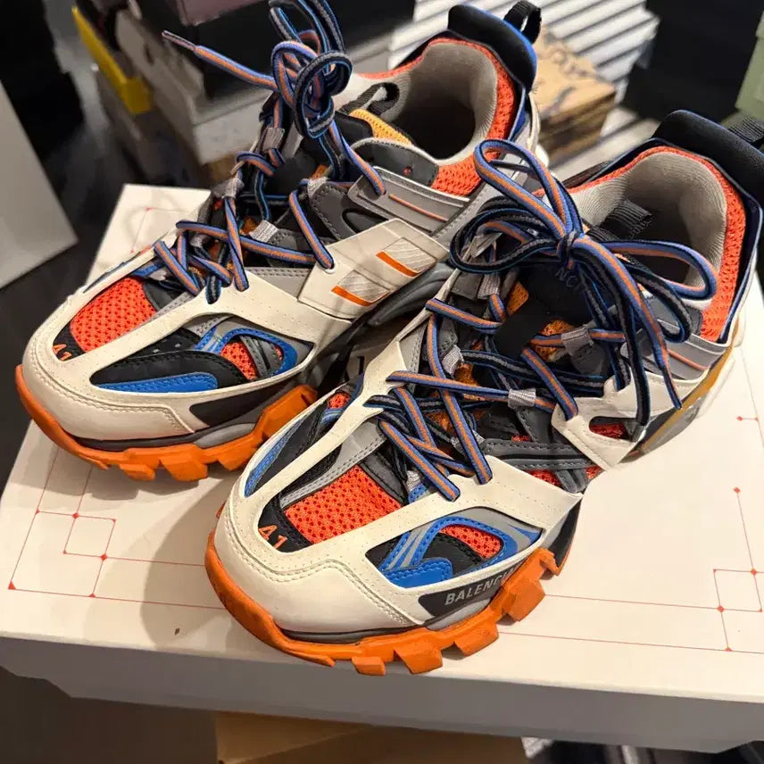 [BUNJANG] Balenciaga Track Sneakers Size 41 / 발렌시아가 트랙 스니커즈