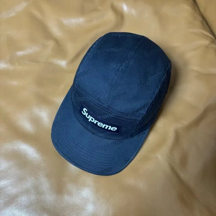 [BUNJANG] Supreme Camp Cap Hat Box Logo Jacquard Navy / 슈프림 캠프캡 모자 박스로고 자카드 네이비