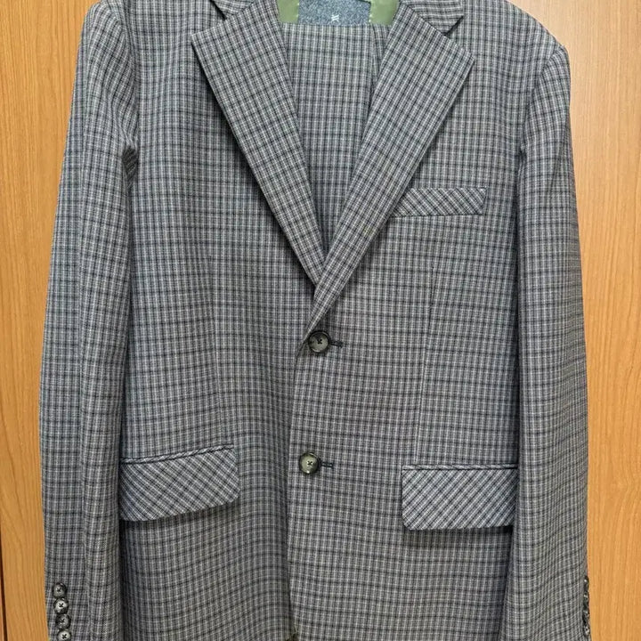 [BUNJANG] Abbamolly Jade Check Suit Set / 아바몰리 제이드 체크 정장, 셋업
