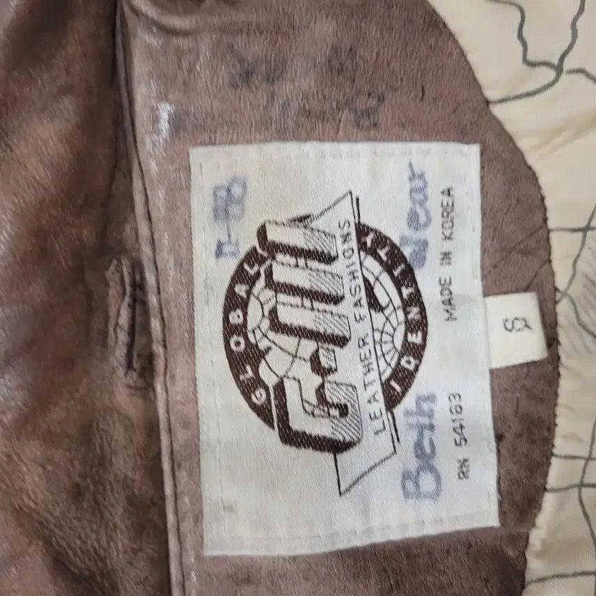 [BUNJANG] G-III A-2 Style Vintage Leather Flight Jacket / G-III 빈티지 가죽항공자켓 A-2 style