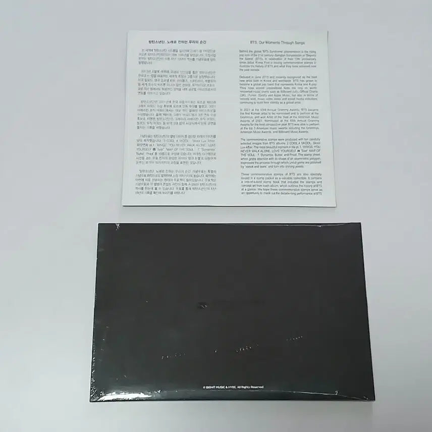 [BUNJANG] BTS 10th Anniversary Commemorative Stamp Set / BTS 방탄소년단 데뷔 10주년 기념 우표