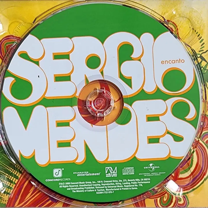 [BUNJANG] Sergio Mendes Encanto CD / [CD] 세르지오 멘데스 <Encanto>| 보사노바 50주년