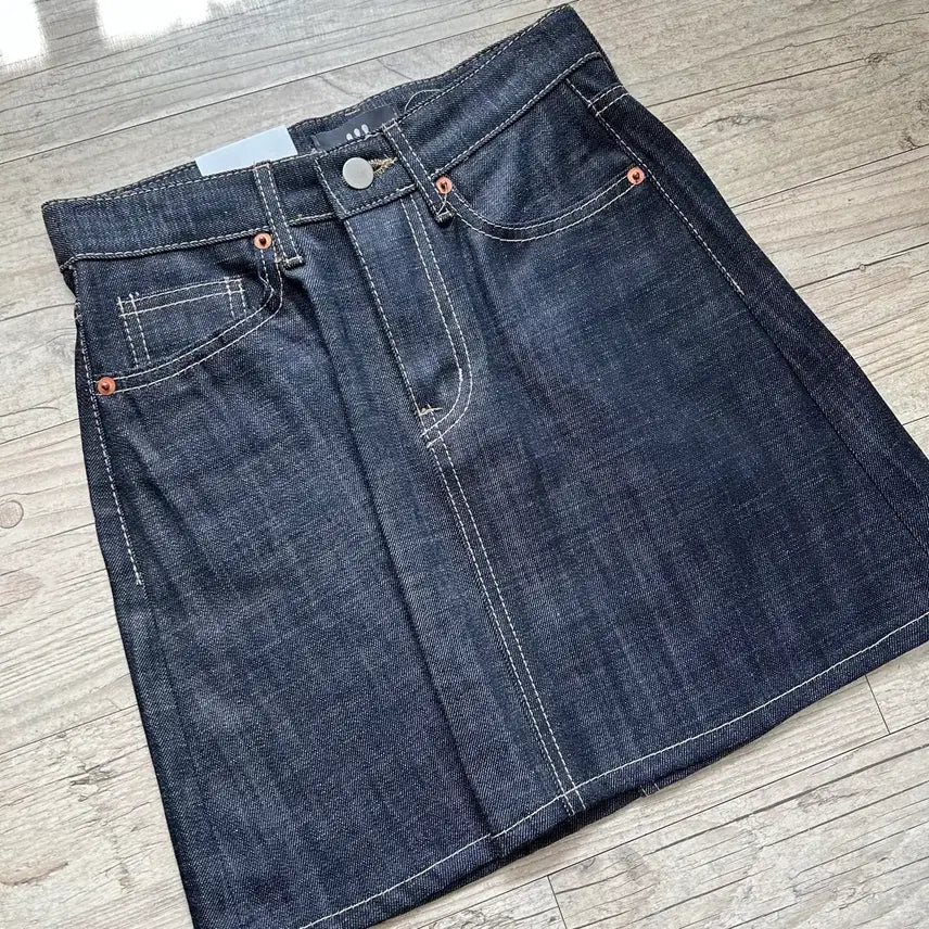 [BUNJANG] Denim Skirt (S) / 데님 청치마(S)