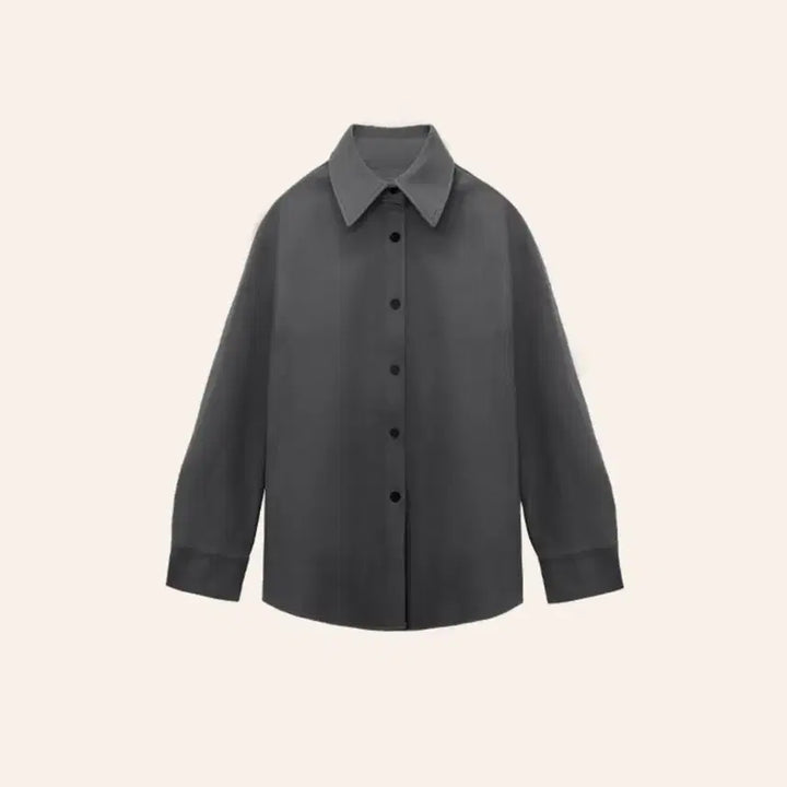 [BUNJANG] 팩더널드 Holiday in Charcoal Shirt / 팩더널드_ 홀리데이 인 셔츠 (charcaol)