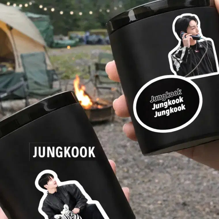 [BUNJANG] BTS Jungkook Sticker Set (50 pcs) / 정국 스티커 50장 BTS 팬굿즈 다꾸 폰꾸