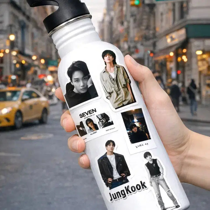 [BUNJANG] BTS Jungkook Sticker Set (50 pcs) / 정국 스티커 50장 BTS 팬굿즈 다꾸 폰꾸