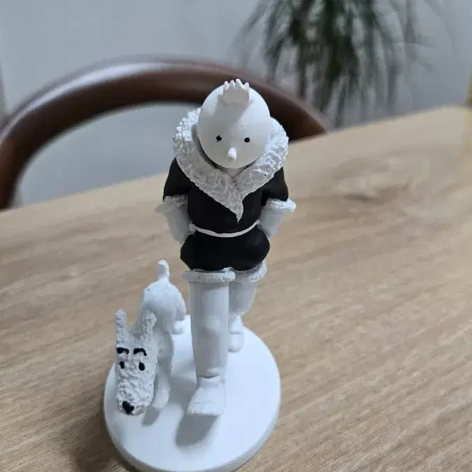 [BUNJANG] Tintin Tintin &amp; Snowy Figure Set / 틴틴의 모험 피규어 + 책 세트 (틴틴과 밀루)