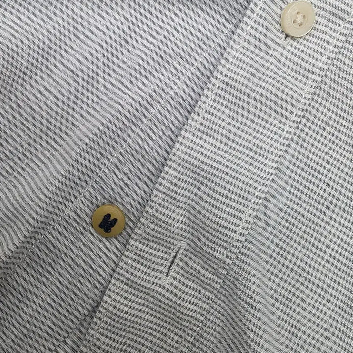 [BUNJANG] Tommy Hilfiger Striped Linen Shirt / 타미힐피거 스트라이프 린넨 셔츠