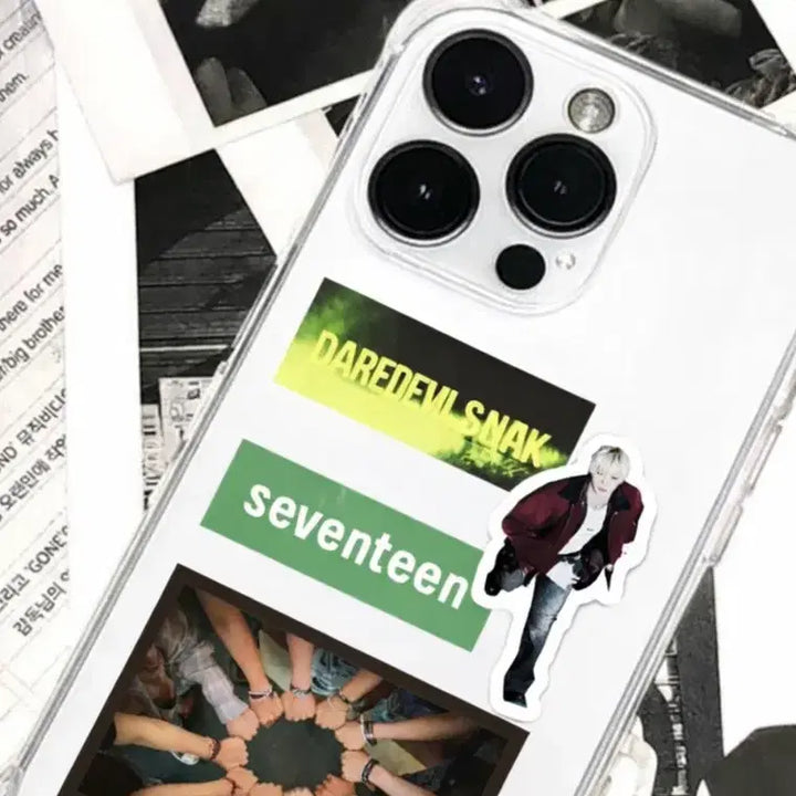 [BUNJANG] SEVENTEEN Sticker Set (55 pcs) / 세븐틴 스티커 55장 팬굿즈 다꾸 폰꾸