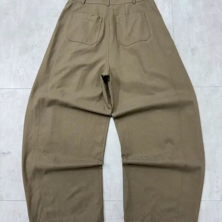 [BUNJANG] BEGIN 2.0.2 Beige Wide Slacks / 