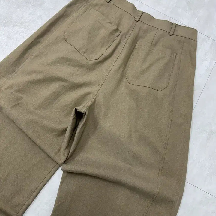 [BUNJANG] BEGIN 2.0.2 Beige Wide Slacks / 