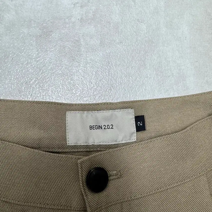 [BUNJANG] BEGIN 2.0.2 Beige Wide Slacks / 