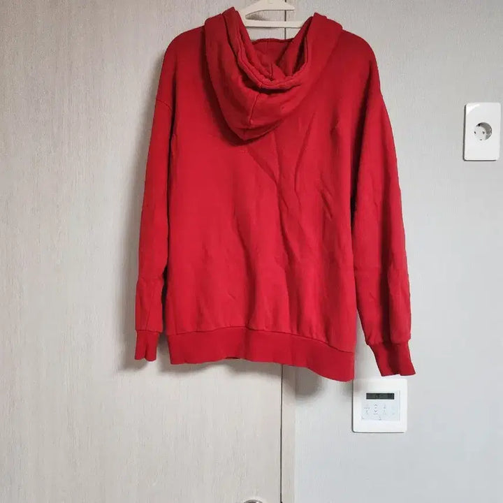 [BUNJANG] Red New York Hooded Zip-Up / 레드 뉴욕 후드집업