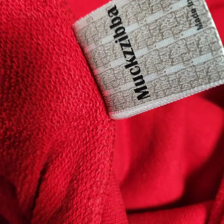 [BUNJANG] Red New York Hooded Zip-Up / 레드 뉴욕 후드집업