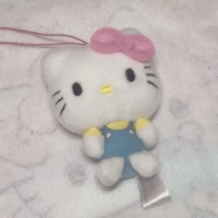 [BUNJANG] Hello Kitty Miniature Keyring Doll / 고전 키티 초미니 키링 인형 똥사이즈