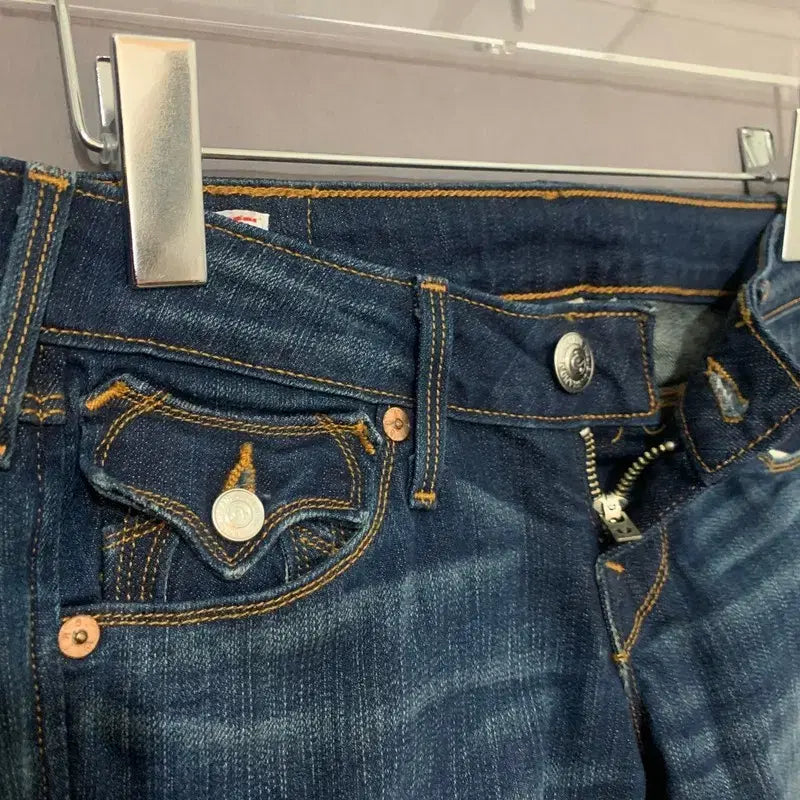[BUNJANG] True Religion Carrie Spandex Bootcut Denim Jeans / 새상품 24인치 트루릴리전 캐리 스판 부츠컷 데님 청바지