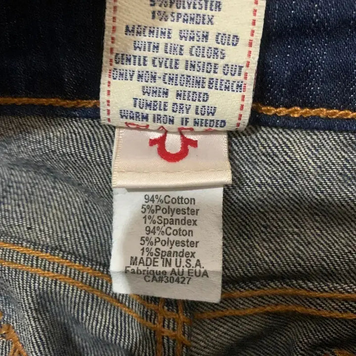 [BUNJANG] True Religion Carrie Spandex Bootcut Denim Jeans / 새상품 24인치 트루릴리전 캐리 스판 부츠컷 데님 청바지