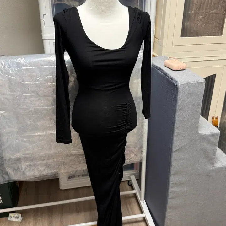 [BUNJANG] Black Long Dress / 블랙 롱 원피스 드레스