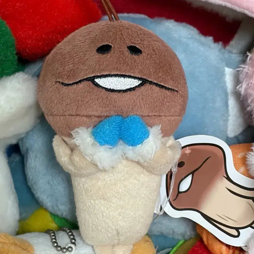 [BUNJANG] Nameless Nameko Gloves Keyring Plush Doll / 장갑낀 나메코 키링 인형