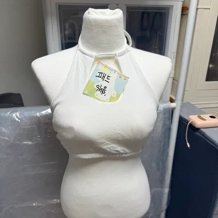[BUNJANG] Halter Neck Sleeveless Top / 홀터넥 끈 민나시