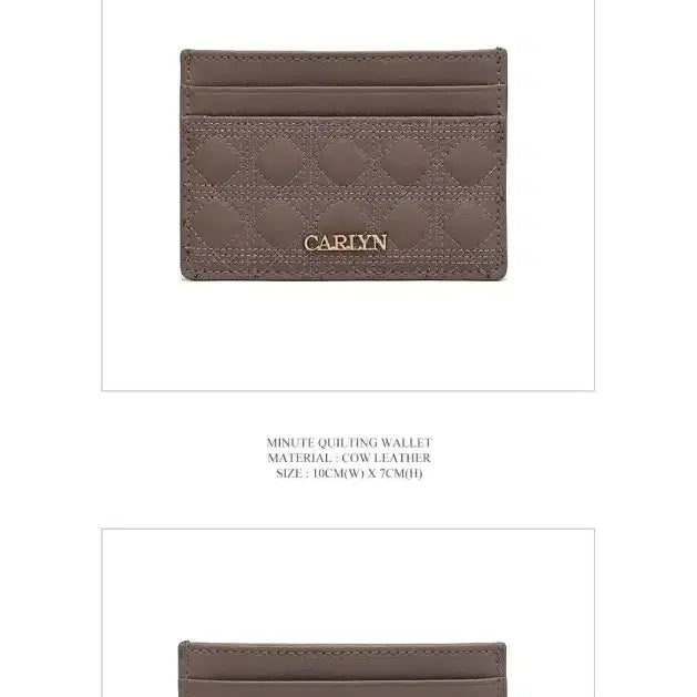 [SOLD OUT] 칼린 미닛백 퀄팅크로스백+카드지갑 일괄
