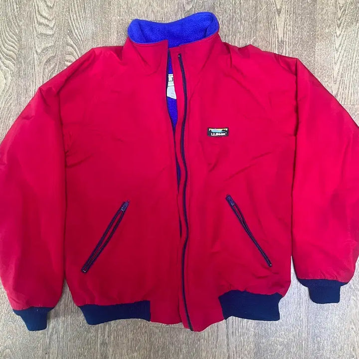 [BUNJANG] L.L.Bean Warm-Up Jacket Red L (105) / 엘엘빈 l.l.bean 웜업자켓 레드 L(105) 팝니다