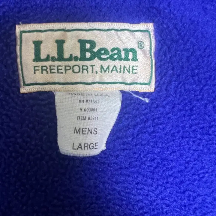 [BUNJANG] L.L.Bean Warm-Up Jacket Red L (105) / 엘엘빈 l.l.bean 웜업자켓 레드 L(105) 팝니다