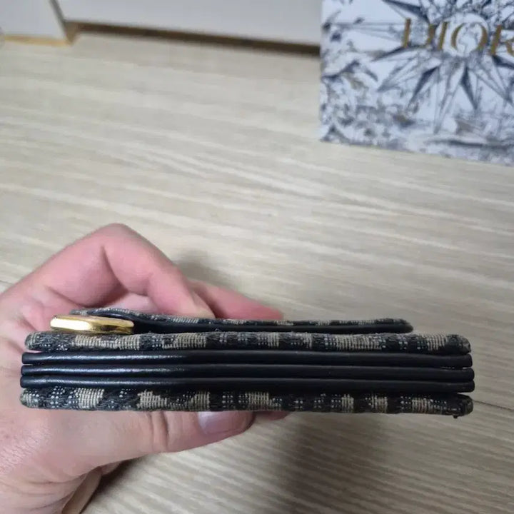 [BUNJANG] Dior Oblique Accordion Card Wallet / 디올 정품 오블리크 아코디언 카드지갑 팝니다