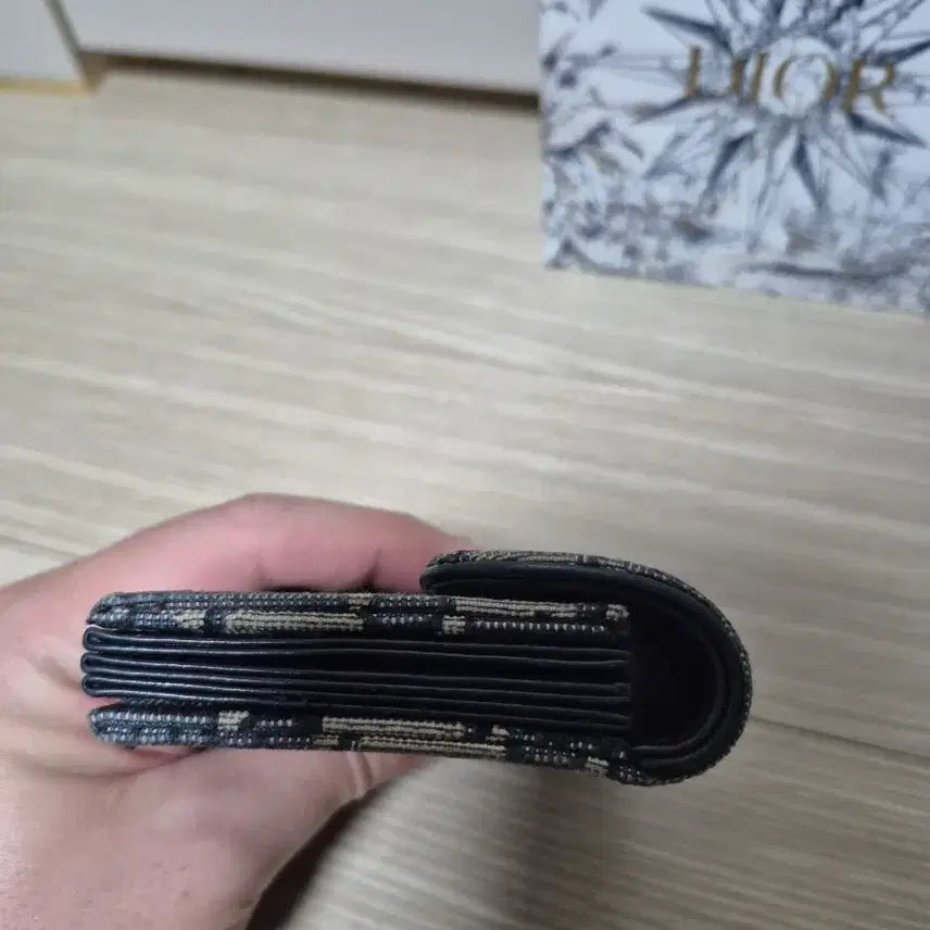 [BUNJANG] Dior Oblique Accordion Card Wallet / 디올 정품 오블리크 아코디언 카드지갑 팝니다