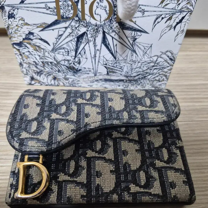 [BUNJANG] Dior Oblique Accordion Card Wallet / 디올 정품 오블리크 아코디언 카드지갑 팝니다