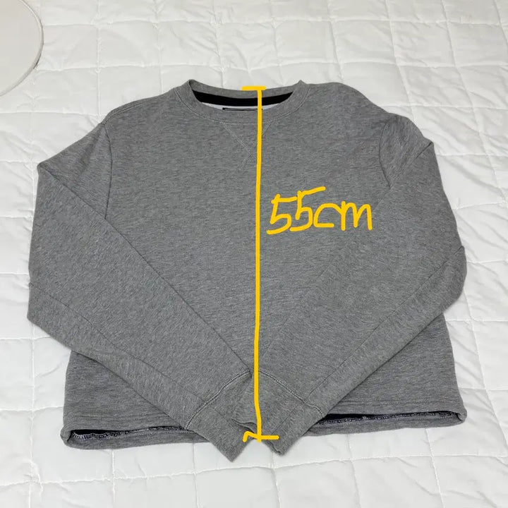 [BUNJANG] Tommy Hilfiger Semi-crop Sweatshirt / 타미힐피거 세미크롭 맨투맨, M