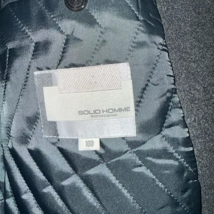 [BUNJANG] Solid Homme Coat / 솔리드옴므 코트