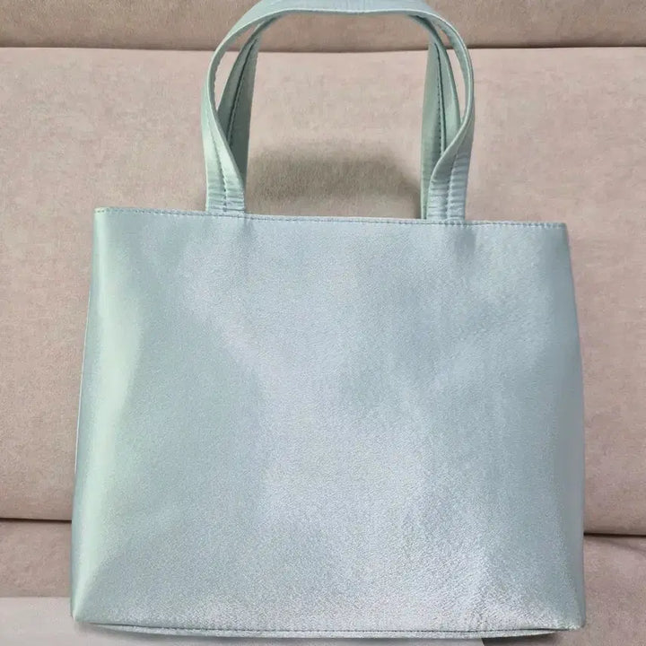 [SOLD OUT] 택포>히어리 마리 실크 토트백 블루