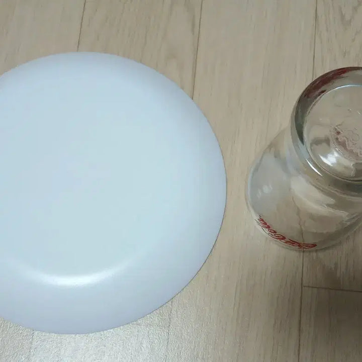 [BUNJANG] Coca-Cola Milk Glass Plate and Cup Set / 코카콜라 접시,컵