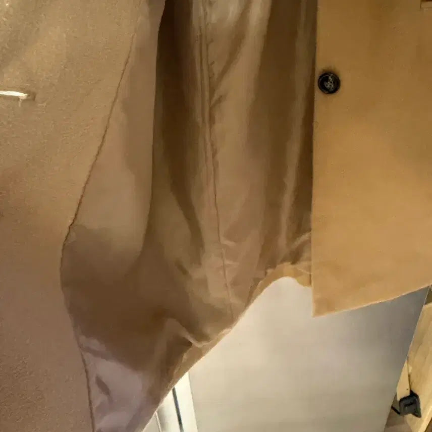 [BUNJANG] Unbranded Beige Coat / 55-66 코트  드라이했음