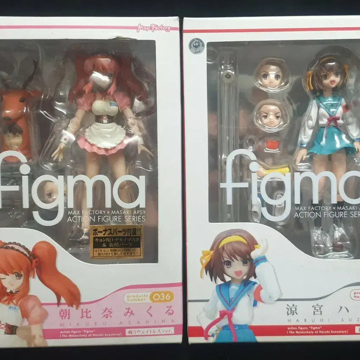 [BUNJANG] Figma Haruhi Suzumiya Mikuru Figure / 레어,피그마,스즈미야 하루히,미쿠루,하루히,개봉,정품