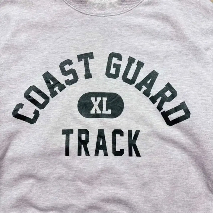 [BUNJANG] Uniform Bridge Melange Gray Oversized Graphic Sweatshirt / 유니폼브릿지 맨투맨