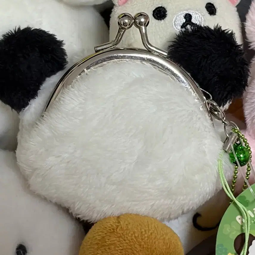 [BUNJANG] Rilakkuma Panda Gamaguchi Doll Wallet / 리락쿠마 팬더 가마구치 인형 지갑