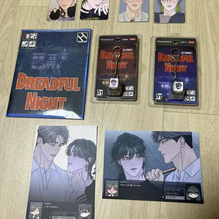 [BUNJANG] JaeMiShop Dreadful Night Keycap, Keyring, Guidebook Bundle Set / 재이미샵 드레드풀나잇 키캡키링 공략집 일괄 원가 이하 판매